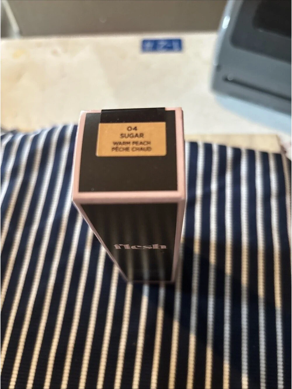 FLESH Pure Flesh Liquid Foundation ~ 04 SUGAR Warm Peach ~ 1oz  NEW